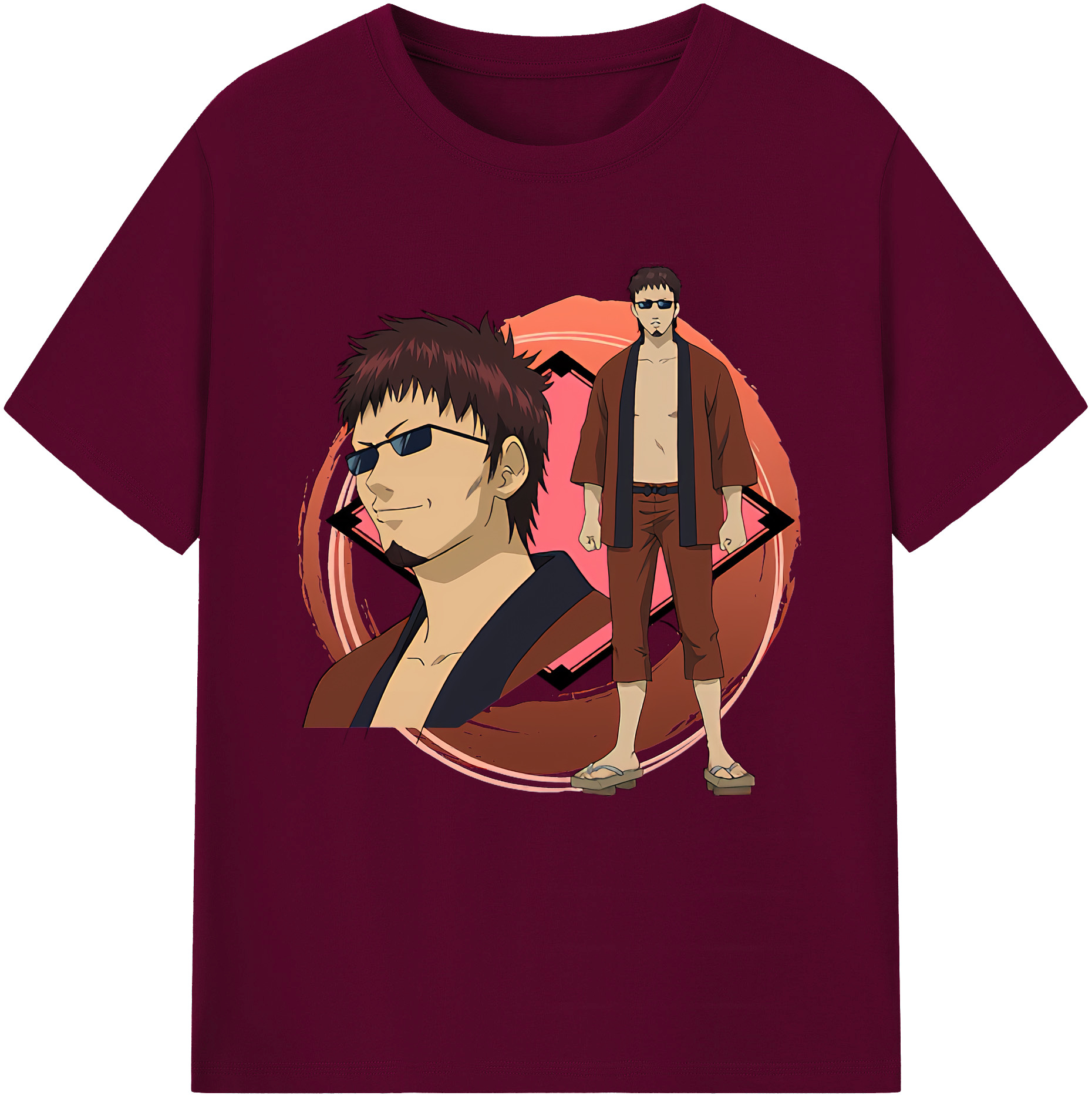 （画像用） ぎんたま 坂田銀時（さかたぎんとき） 神楽 志村新八（しむら しんぱち） GINTAMA Sakata Gintoki Kagura Shimura Shinpachi レディースカジュアルプリントTシャツ（綿100％）